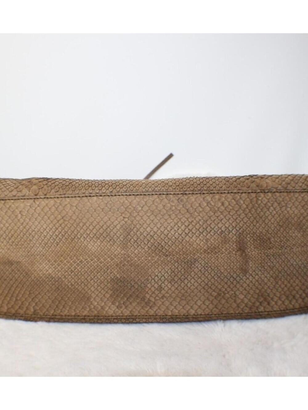 Gucci Soho Limited Edition Chain Strap Shoulder Bag Python Medium Brown Gold - Picture 9 of 15